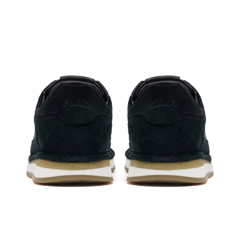Clarks Low Top Casual Shoes Women's Black-2