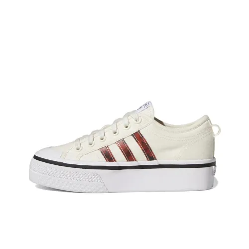 Nizza Women's Adidas Originals Platform 'White Black' Women's
