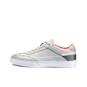 Santoni Skateboard Shoes Women's Low-Top Gray