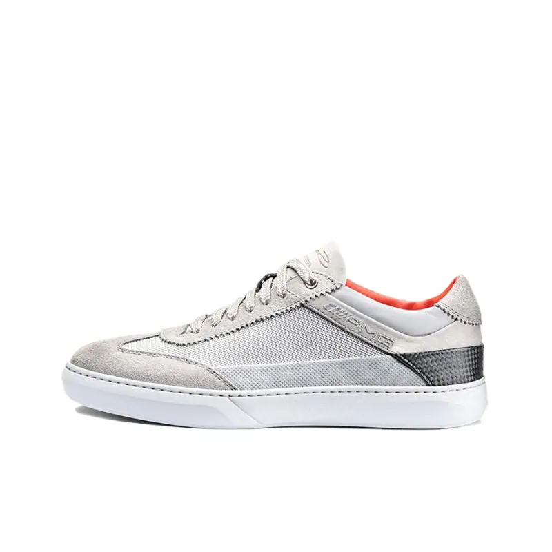 Santoni Skateboard Shoes Women's Low-Top Gray-0