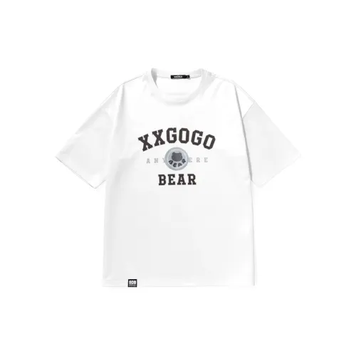 XXGOGO T-Shirts Unisex White