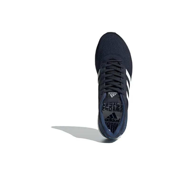 Adidas Adizero Boston 7 Wear-Resistant Low-Top Running Shoes Men's Black Blue-4