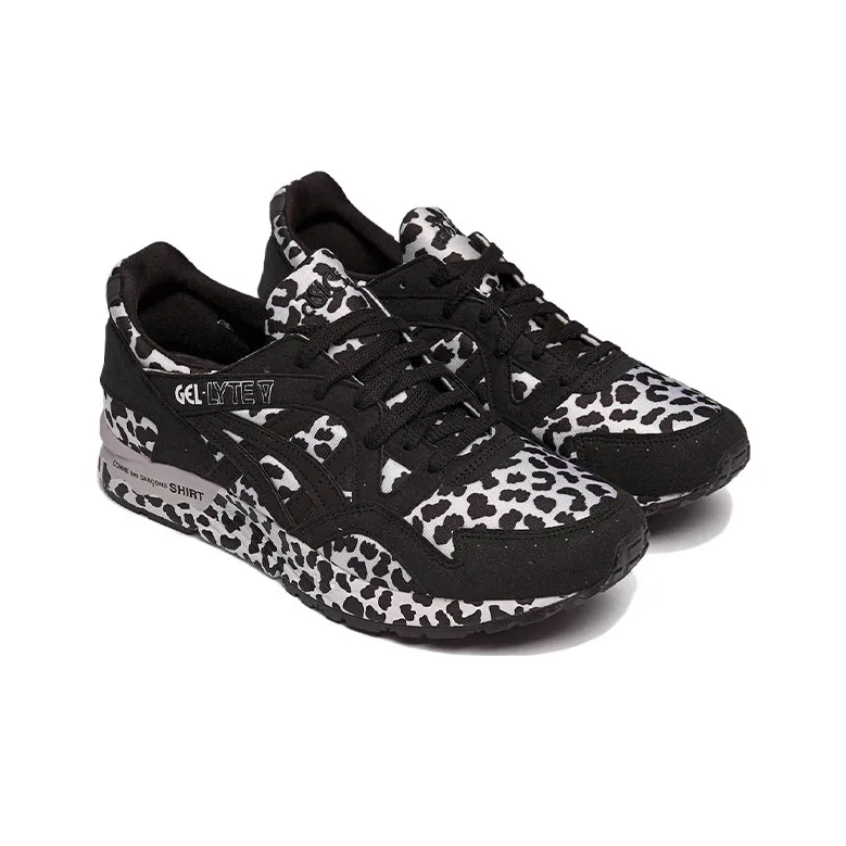 Asics Gel-Lyte V Comme Des Garcons Shirt Leopard Black-1