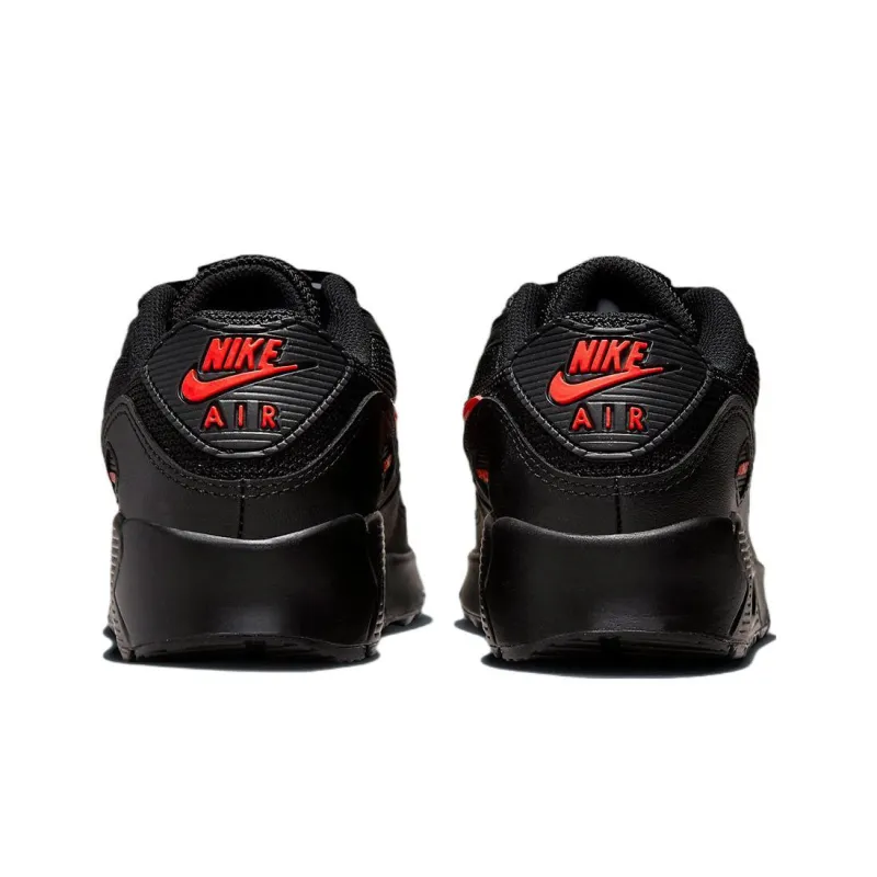 Nike Air Max 90 Black Habanero Red GS-4
