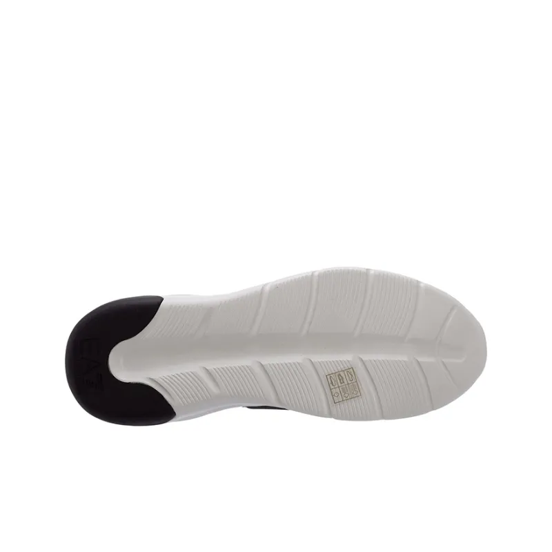EMPORIO ARMANI Anti-Slip And Wear-Resistant Lightweight Low-Top Casual Shoes Unisex Black-4