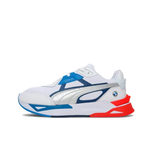 PUMA Mirage Sport BMW Motorsport White Silver Strong Blue