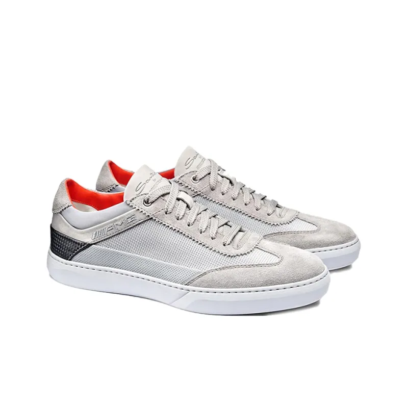 Santoni Skateboard Shoes Women's Low-Top Gray-2