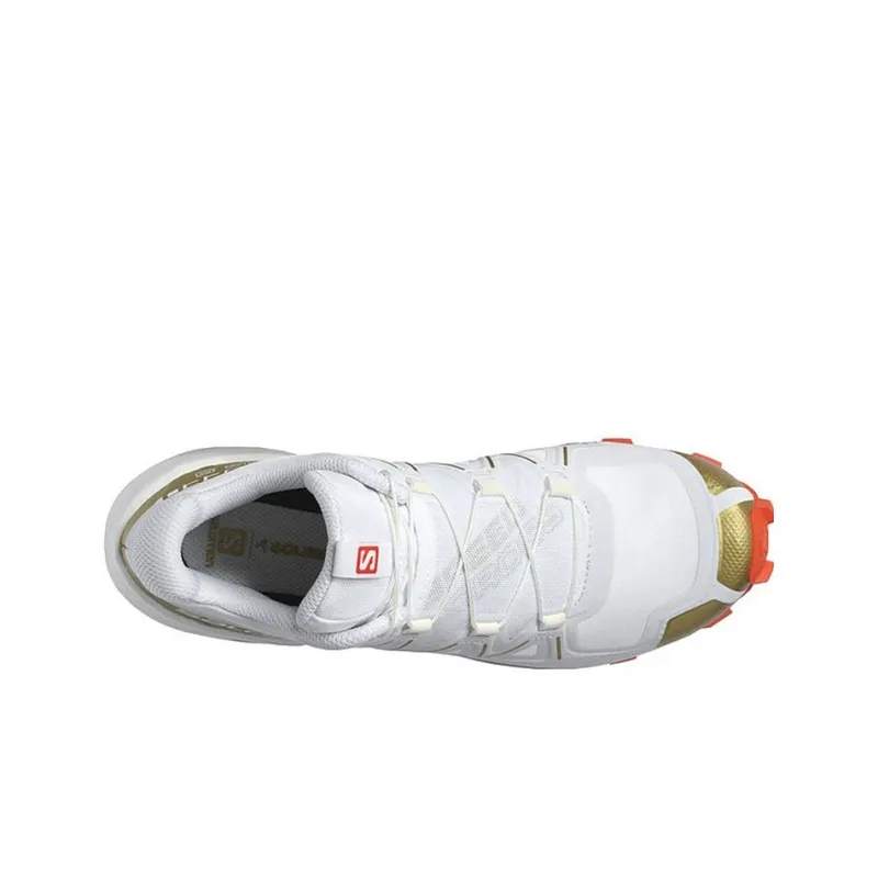 SALOMON Speedcross 5 Hiking / Trekking Shoes Women's Low Top White/Gold-2