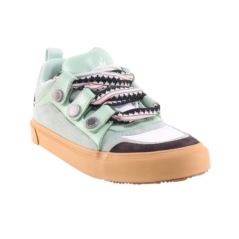 MARCELO BURLON COUNTY OF MILAN Stylish Skateboarding Shoes Men's Green-1