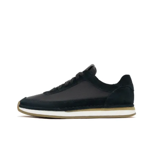 Clarks Low Top Casual Shoes Women's Black