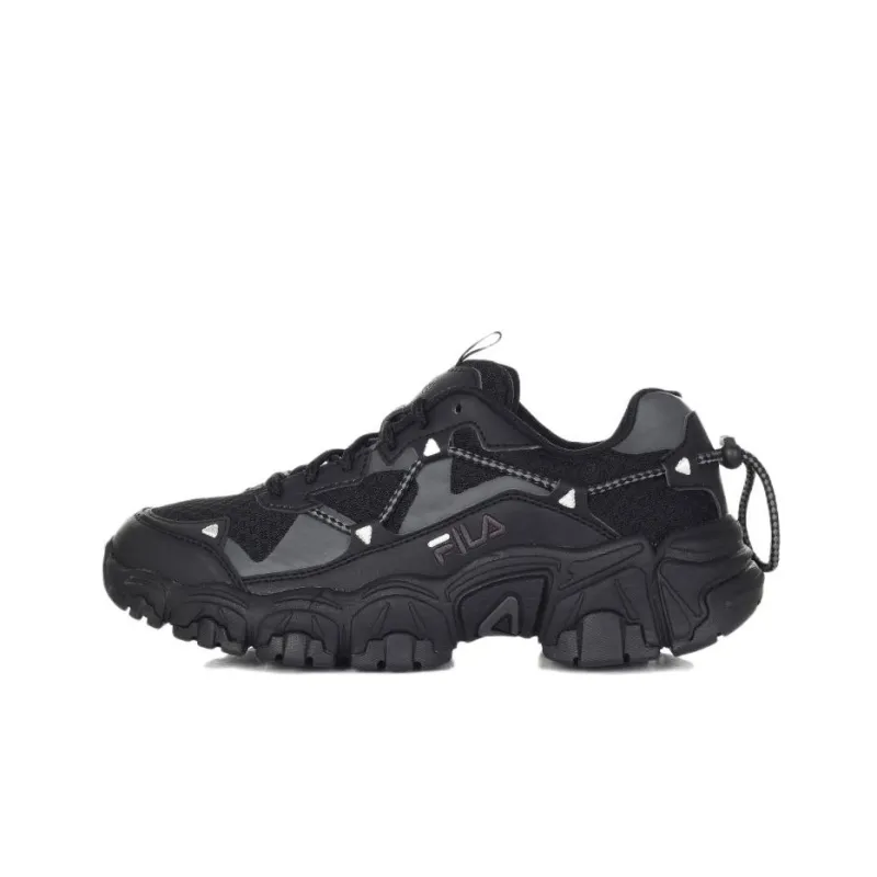 FILA Fluid Shock Absorbers With Slip Resistant And Abrasion Resistant Properties Low Top Casual Shoes-0