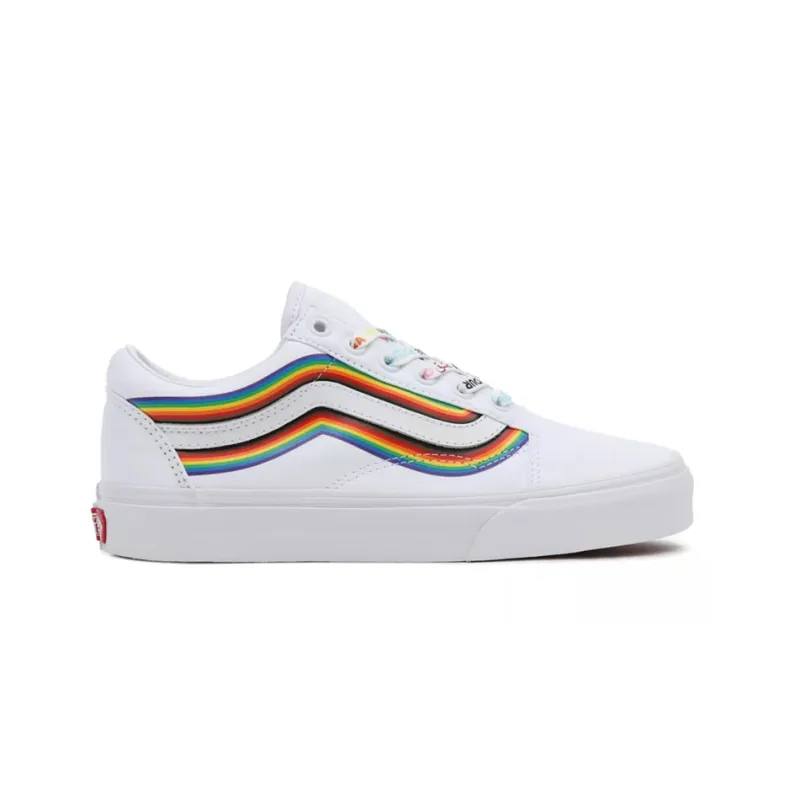 Old Skool Vans 'Pride White Rainbow'-1