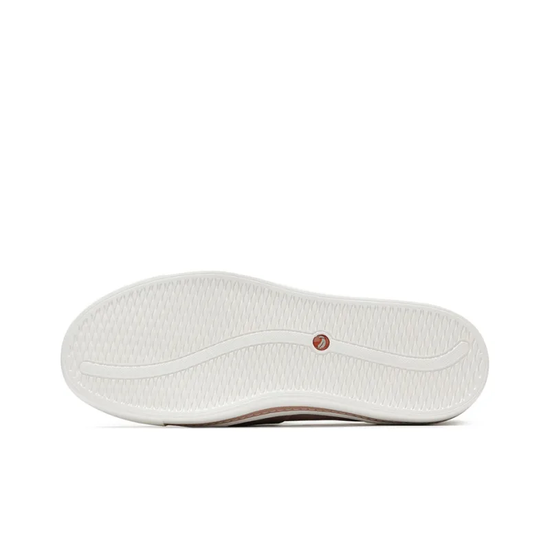 Clarks Stylish Skateboarding Shoes Women's White-4