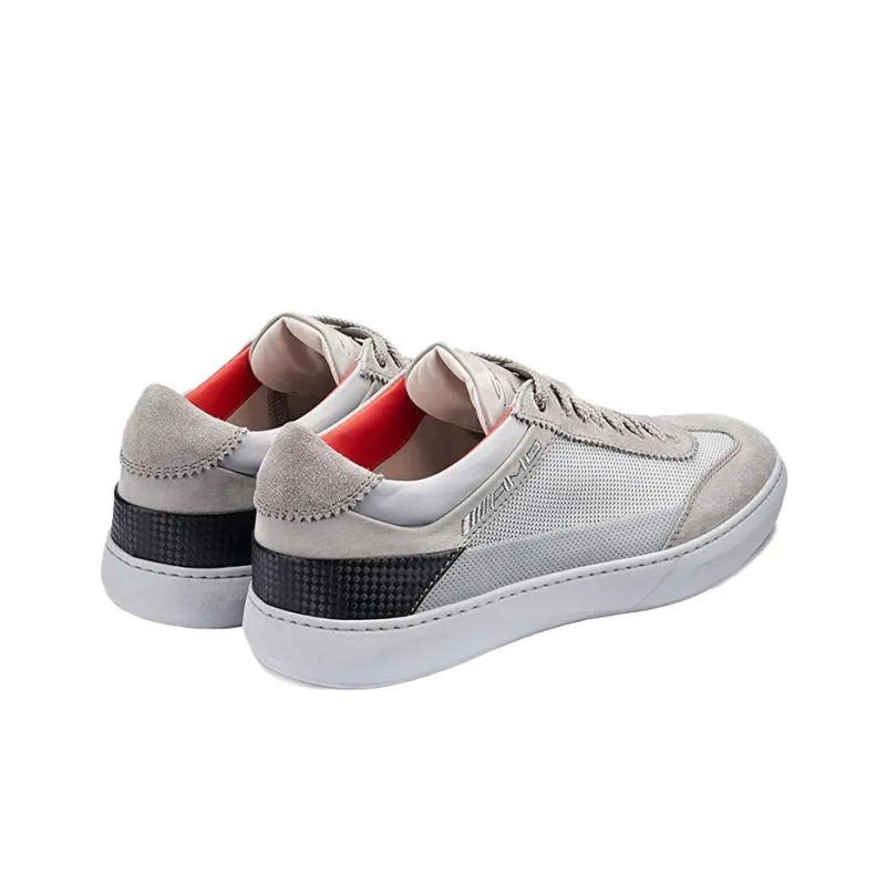 Santoni Skateboard Shoes Women's Low-Top Gray-3