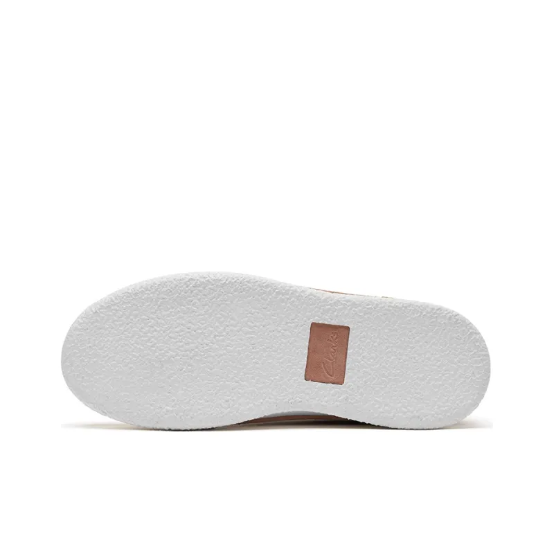 Clarks Skateboard Shoes Women's Low Top Rose Pink-4