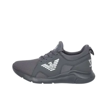 EMPORIO ARMANI Low Top Casual Shoes Men's Gray