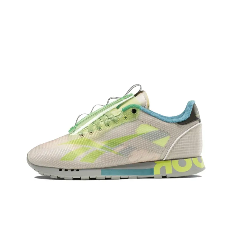 Reebok Classic Leather Ati Shroud 'Neon Lime'-0