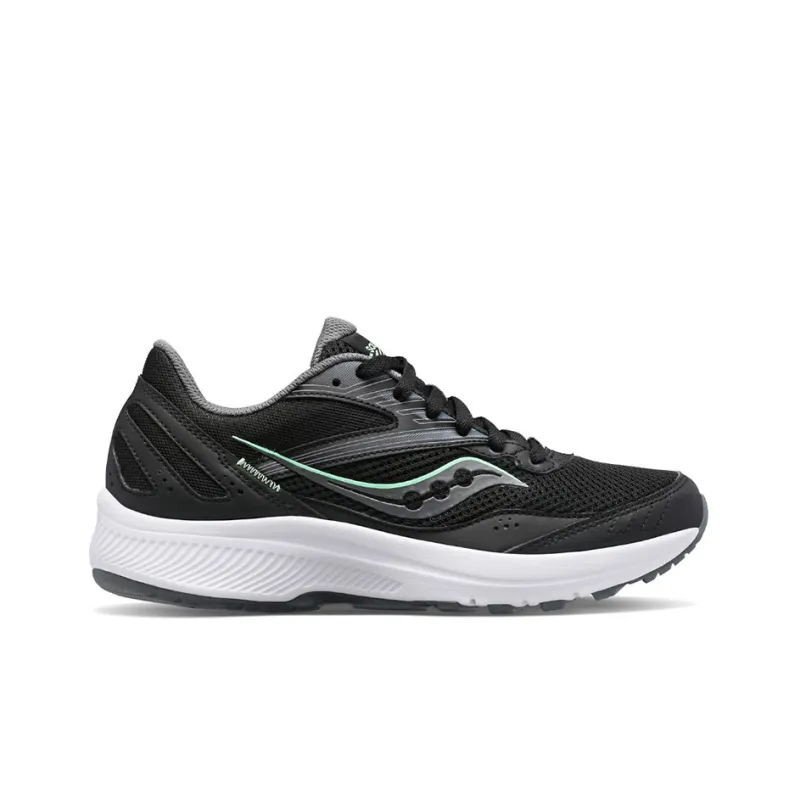 Saucony Cohesion Coagulation 15 Running Shoes Women's Low-Top Black/White-1