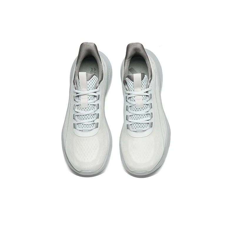 Anta Breathable Lightweight Low-Top Running Shoes Men's Gray Silver-3