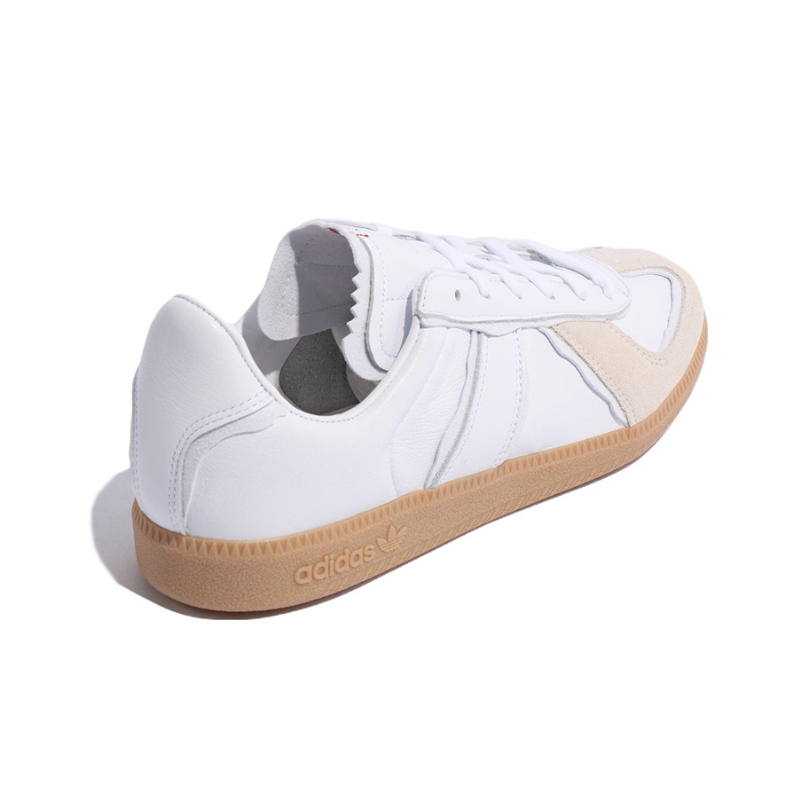 Adidas originals bw army sneakers in white with gum sole hotsell