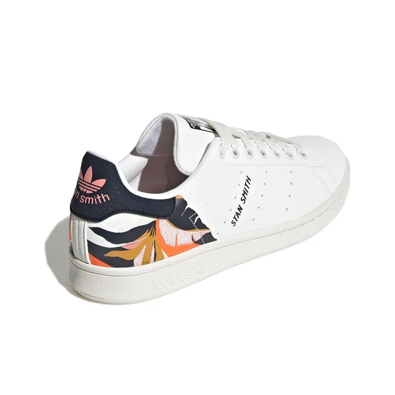 Stan Smith Women's Adidas Originals 'White Legend Ink Orange'-3