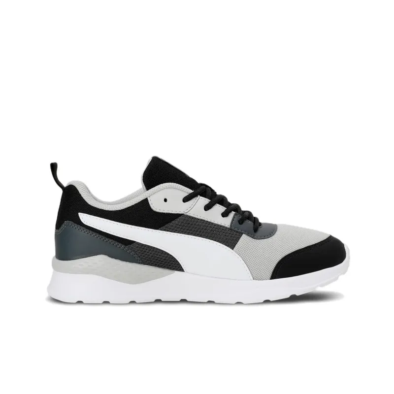 PUMA Vellfire Running Shoes Men Low-Top Black/White/Gray-1