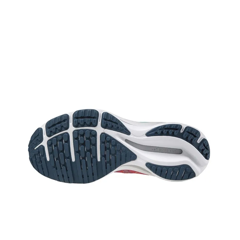Mizuno Women's Wave Rider 25 Waveknit Wide 'Pink' Women's-3