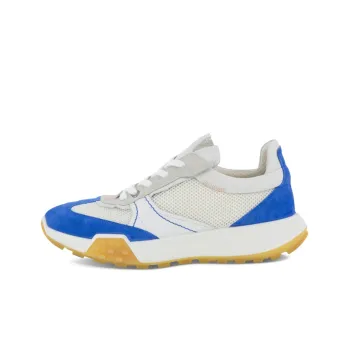 Ecco Low Top Running Shoes Women's White Blue