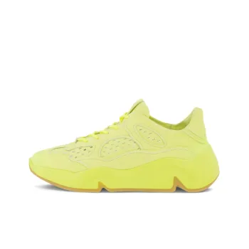 Ecco Slip Resistant Low Top Running Shoes Women's Yellow