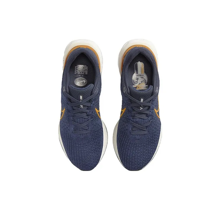 Nike React Infinity Run Flyknit 3 Premium Dark Obsidian-3