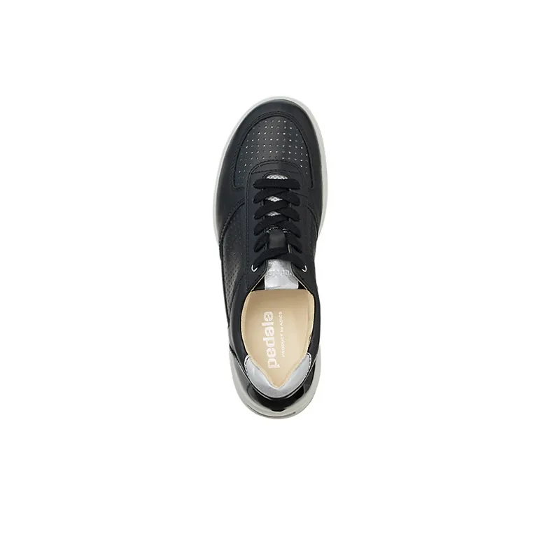Asics Pedala Wc115d 2E-Width Wear-Resistant Low-Top Skateboard Shoes Women's Black-3