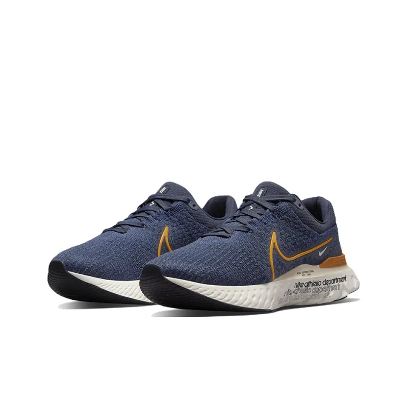 Nike React Infinity Run Flyknit 3 Premium Dark Obsidian-2