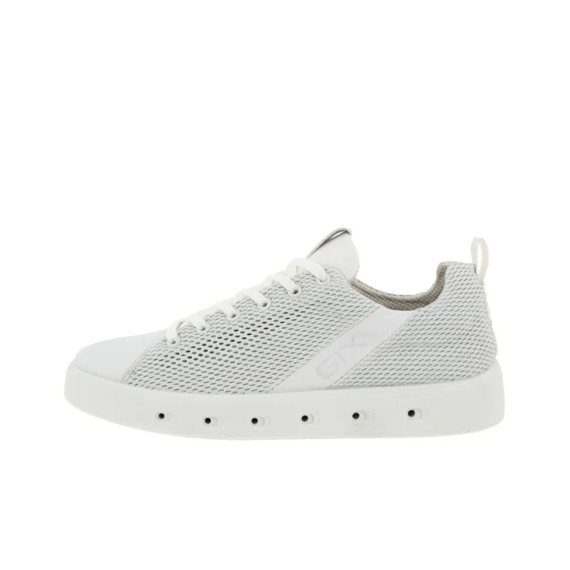 Ecco Street 720 Series Stylish Skateboarding Shoes Men's White-0