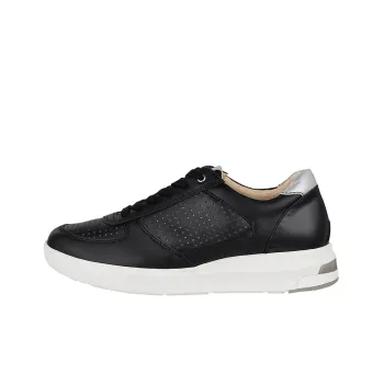 Asics Pedala Wc115d 2E-Width Wear-Resistant Low-Top Skateboard Shoes Women's Black