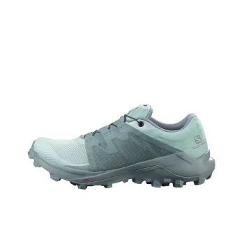 SALOMON Wildcross 1 Running Shoes Women's Low-Top Light Blue