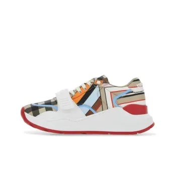 Burberry Regis Montage Print Nylon Multicolor Women's