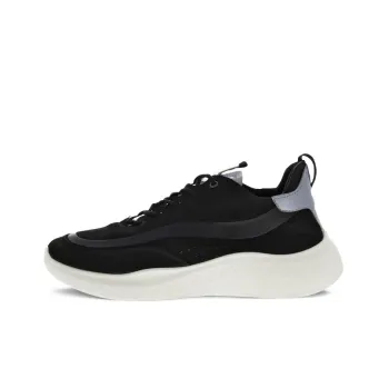 Ecco Therap Cushioning Anti Slip And Wear Resistant Low Top Casual Shoes Black
