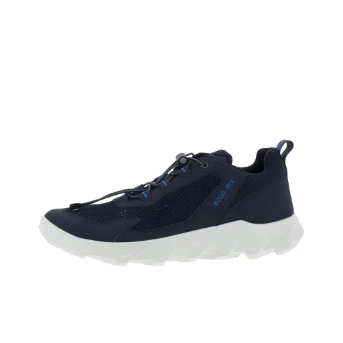 Ecco Mx Casual Shoes Men Low-Top Blue