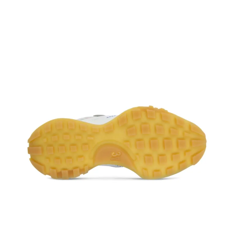 Ecco Low Top Running Shoes Women's White Blue-6