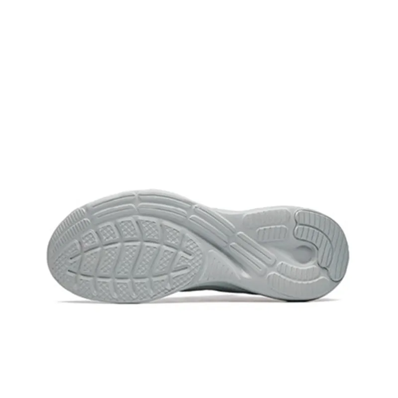 Anta Breathable Lightweight Low-Top Running Shoes Men's Gray Silver-5