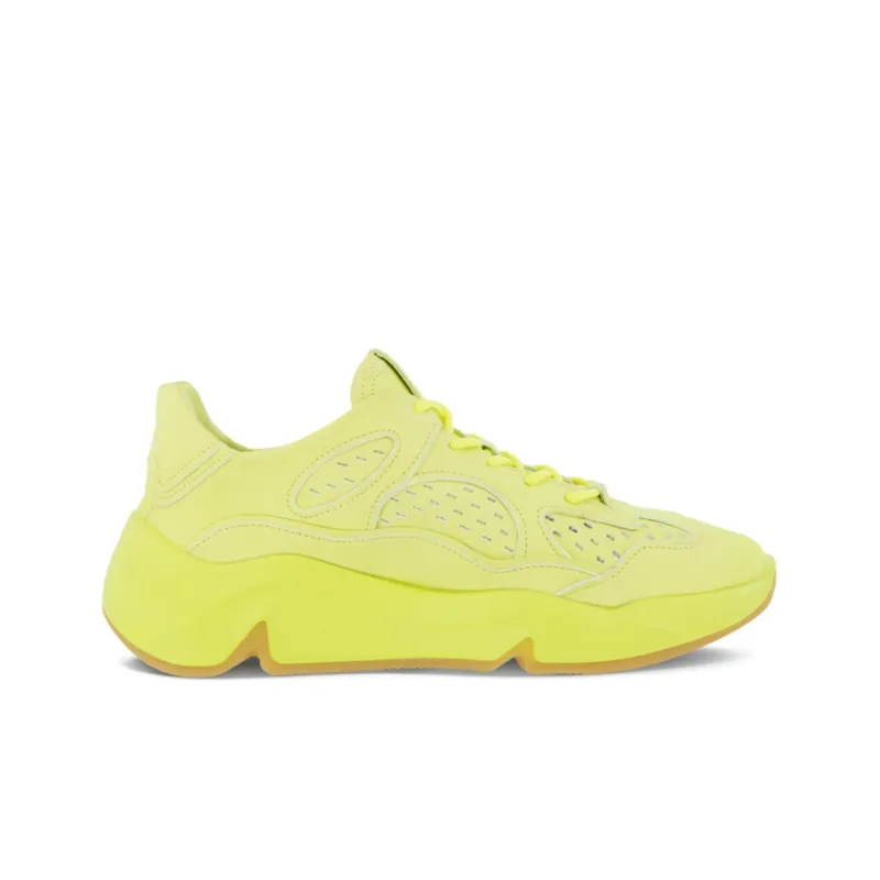 Ecco Slip Resistant Low Top Running Shoes Women's Yellow-1