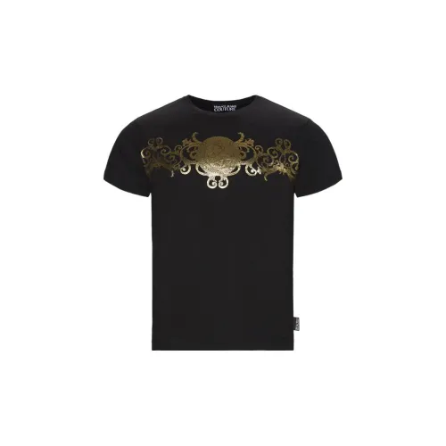 VERSACE JEANS COUTURE T-Shirts Men Black