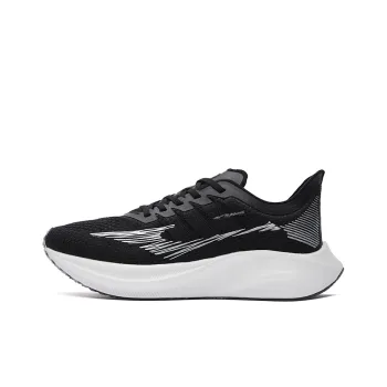 Erke Extreme Wind SP Low Top Running Shoes Women's Jet Black True White