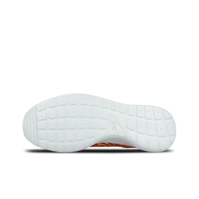 Nike Roshe One Flyknit Team Red Bright Crimson Volt Women's-4
