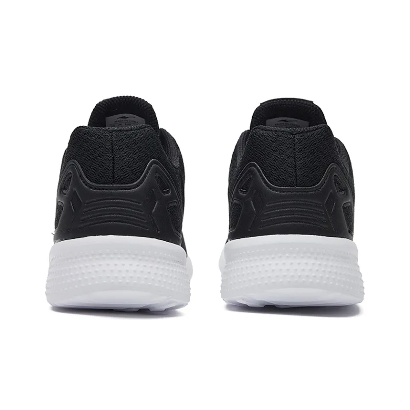 Erke Durable Breathable Low Top Sports Casual Shoes Men's Black Gold-3