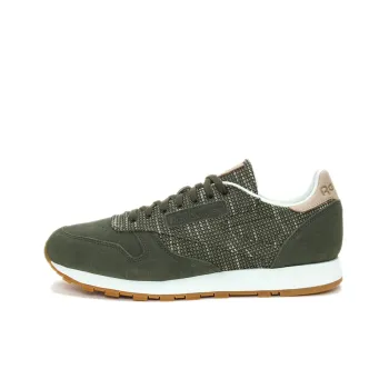 Reebok Classic Leather Anti-Slip And Wear-Resistant Lightweight Low-Top Running Shoes Men's