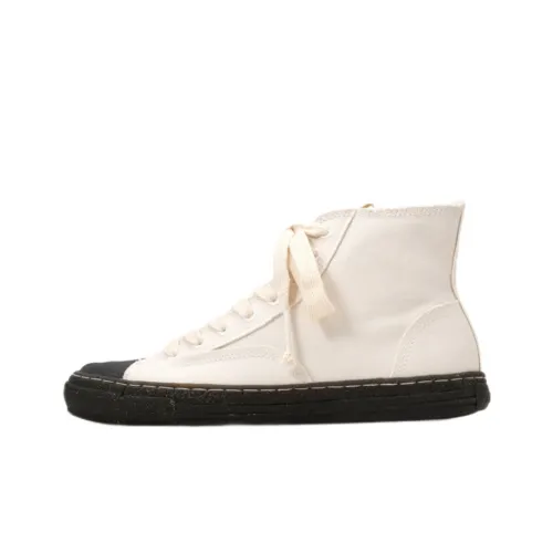 MIHARA YASUHIRO General Scale Skateboard Shoes Unisex High-Top White