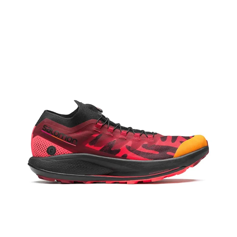 SALOMON Pulsar Trail Pro X Ciele Athletics 'Black Coral Red'-1