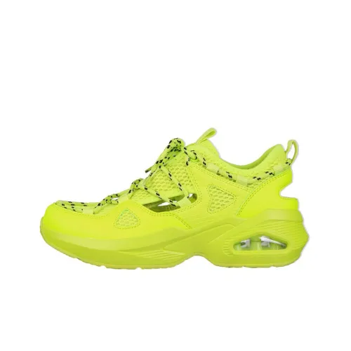 Skechers Casual Shoes Women's Low-Top Neon Yellow