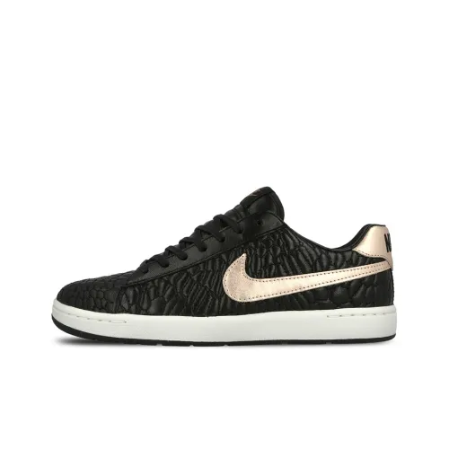 Nike Tennis Classic Tennis Shoes Women's Low-Top Black/Gold/White